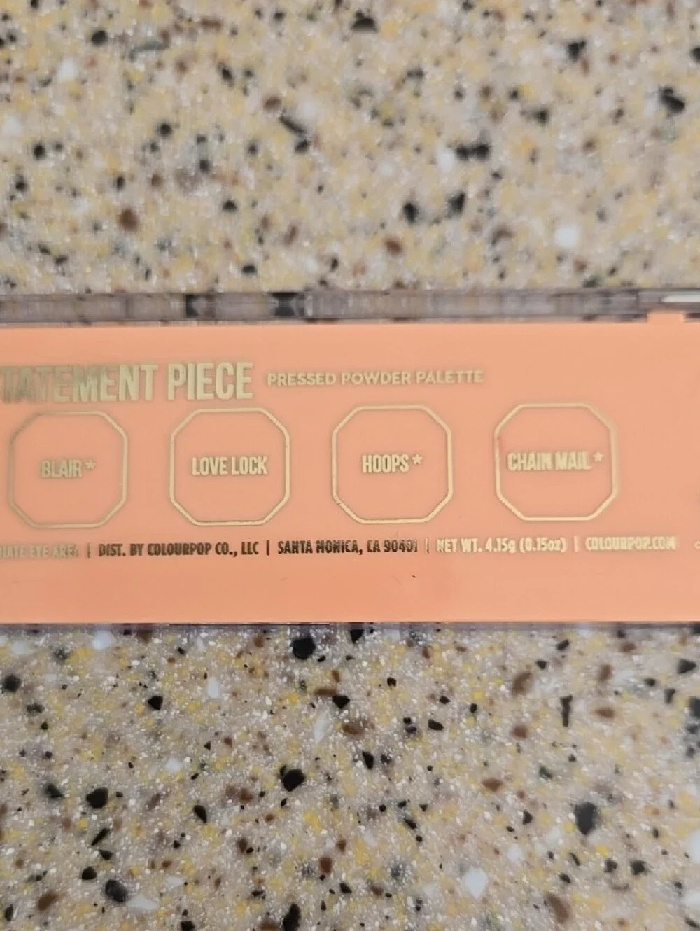 ColourPop Statement Piece Eyeshadow Palette — Pink & Coral Mix